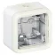 Plexo Белый Коробка 1-ая для наружного монтажа IP55 | 069689 | Legrand