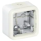 Plexo Белый Коробка 1-ая для наружного монтажа IP55 | 069689 | Legrand