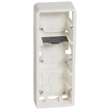 Коробка Mosaic накладная белая 10м 40мм | 080284 | Legrand