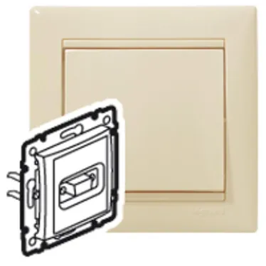 Valena Белый Розетка HD15 | 770083 | Legrand