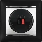 VALENA Розетка акустическая алюминий