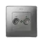 Simon 82 Накладка на розетку R-TV+SAT, S82 Detail алюминий | 82053-93 | Simon