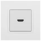 Розетка Elegance 14-3114-01М HDMI, белый матовый