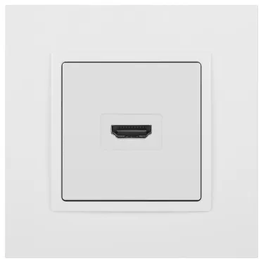 Розетка Elegance 14-3114-01М HDMI, белый матовый
