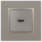 Розетка Elegance 14-3114-16 HDMI, титан