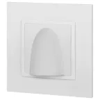 Вывод кабеля Elegance 14-6003-01М белый матовый