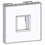 Altira Белый Плата лицевая W45 2 модуля 1xKeystone RAL9003 | RIN-144-B | SE