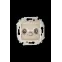 Simon 15 Шампань Розетка R-TV-SAT одиночная, винт. зажим | 1591466-034 | Simon