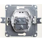 Glossa Шоколад Мех TV Розетка оконечная 1DB | GSL000891 | SE