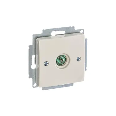 ABB Basic 55 Сл. кость Розетка TV оконечная | 1724-0-4280  | 2CKA001724A4280 | ABB