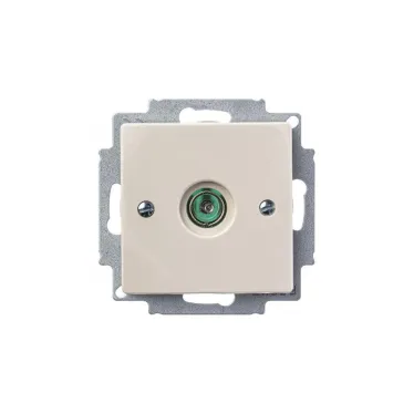 ABB Basic 55 Сл. кость Розетка TV оконечная | 1724-0-4280  | 2CKA001724A4280 | ABB