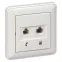 Wessen 59 Белый Розетка TV оконечная (в сборе) | RTS-151-18 | Schneider Electric