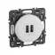 Celiane Мех USB розетки 2 ной | 067462 | Legrand
