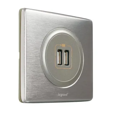 Celiane Мех USB розетки 2 ной | 067462 | Legrand