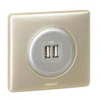 Celiane Мех USB розетки 2 ной | 067462 | Legrand