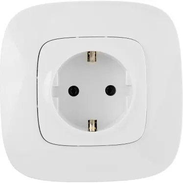 Valena ALLURE DIY Белый Розетка 1-ая с/з, безвинт.зажим | 753721 | Legrand
