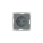 ATLASDESIGN РОЗЕТКА с заземлением, 16А, мех., быстрозажим. клем., ГРИФЕЛЬ