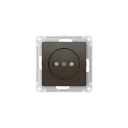 ATLASDESIGN РОЗЕТКА без заземления со шторками, 16А, мех., быстрозажим. клем., МОККО