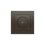 ATLASDESIGN РОЗЕТКА без заземления, 16А, в сборе, быстрозажим. клем., МОККО