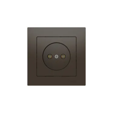ATLASDESIGN РОЗЕТКА без заземления, 16А, в сборе, быстрозажим. клем., МОККО