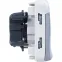 Plexo Серый Розетка с/з с крышкой безвинтовой зажим IP55 | 069570 | Legrand