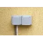 Quteo Серый Розетка 2-я с заземлением со шторками IP44 | 782353 | Legrand