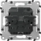 Valena Мех IN'MATIC Розетка с/з, безвинт.зажим | 753021 | Legrand