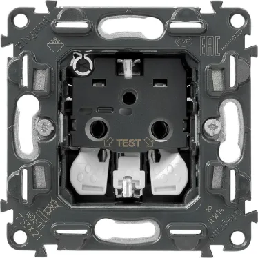 Valena Мех IN'MATIC Розетка с/з, безвинт.зажим | 753021 | Legrand