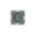 ATLASDESIGN РОЗЕТКА без заземления без шторок, 16А, мех., быстрозажим. клем., ГРИФЕЛЬ