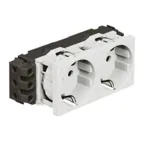Розетка Mosaic 4М 2*2P+Т нем.стд. | 077602 | Legrand