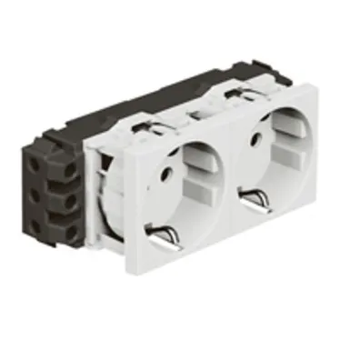 Розетка Mosaic 4М 2*2P+Т нем.стд. | 077602 | Legrand