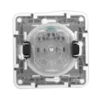 Etika Слоновая кость Розетка с заземлением IP 44 с крышкой и шторками, автозажимные клеммы,16А | 672332 | Legrand