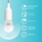 Лампа светодиодная LED 8 Вт 540 лм 4100К шар P45 нейтральный E27 AC 220В Elementary Gauss