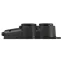 Колодка каучуковая с заземлением 2 розетки 16A IP44 черная KX-2e-B-IP44