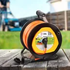 Удлинитель силовой ЭРА RPx-1e-3x1.5-50m на п. катушке c/з 50м 1 гн ПВС 3х1.5 | Б0046840 | ЭРА
