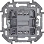 Переключатель перекрёстный одноклавишный - Legrand/Daccord Inspiria - 10АХ 250В винтовые зажимы - алюминий