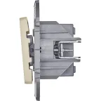 Переключатель перекрёстный одноклавишный - Legrand/Daccord Inspiria - 10АХ 250В винтовые зажимы - слоновая кость