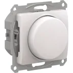                  GLOSSA СВЕТОРЕГУЛЯТОР (диммер) повор-нажим, LED, RC, 400Вт, мех., ПЕРЛАМУТР
               