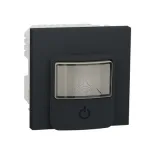                  WISER UNICA NEW Датчики движения с универсальным диммером, 200Вт, 230В, АНТРАЦИТ
               