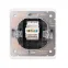 Розетка ROUND компьютерная RJ45 кат6 скрытой установки механизм перламутр