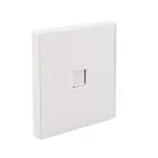 Розетка STRONG компьютерная RJ45 кат6 скрытой установки механизм жемчуг