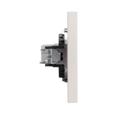 Розетка STRONG компьютерная RJ45 кат6 скрытой установки механизм жемчуг