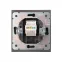Розетка STRONG компьютерная RJ45 кат6 скрытой установки механизм графит