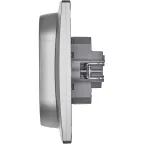 Розетка двойная с заземлением - Legrand/Daccord Inspiria - со шторками в сборе 16А 250В винтовые зажимы - алюминий