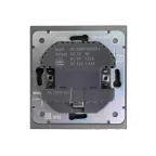 Розетка STRONG 1-ая с заземлением скрытой установки с защитными шторками 16А с USB A+C быстрой зарядки 5В/3А механизм графит