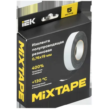 MIXTAPE PRO Изолента полупроводящая резиновая 0,76х19мм 5м 13 IEK
