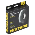 MIXTAPE PRO Изолента самослипающаяся резиновая с подложкой 0,76х19мм 9м 23 IEK