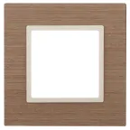                  Рамка на 1 пост, дерево, Эра Elegance, ясень+сл.кость, 14-5301-07
               