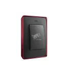                  Рамка 3 поста графит/основание красное
               