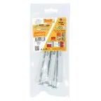                  Дюбель фасадн. c шурупом потайн. гол с шлицем TORX 10x120 (4 шт) - пакет | 147670 | Tecfi
               